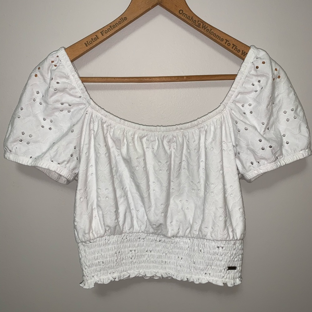 Hollister off the shoulder top